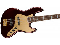 Fender  40th Anniversary Jazz Bass Gold Edition Laurel Fingerboard Ruby Red Metallic